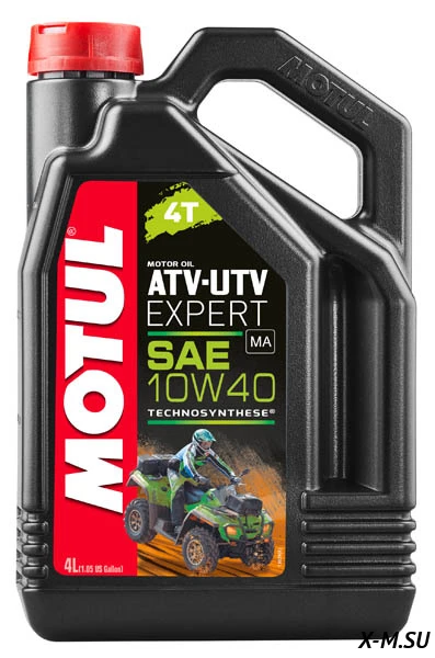 Масло моторное 10w40 п/син. 4Т ATV-UTV Expert 4л Масло моторное 10w40 п/син. 4Т ATV-UTV Expert 4л