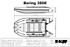 Лодка ПВХ BERING 380К