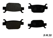 Тормозные колодки H0041 JBM (black+blaster packing) задние PROMAX-HONDA ADV