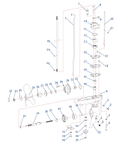 Нижний блок 4-Х ТАКТНОГО ПЛМ SEANOVO F2,5BMS